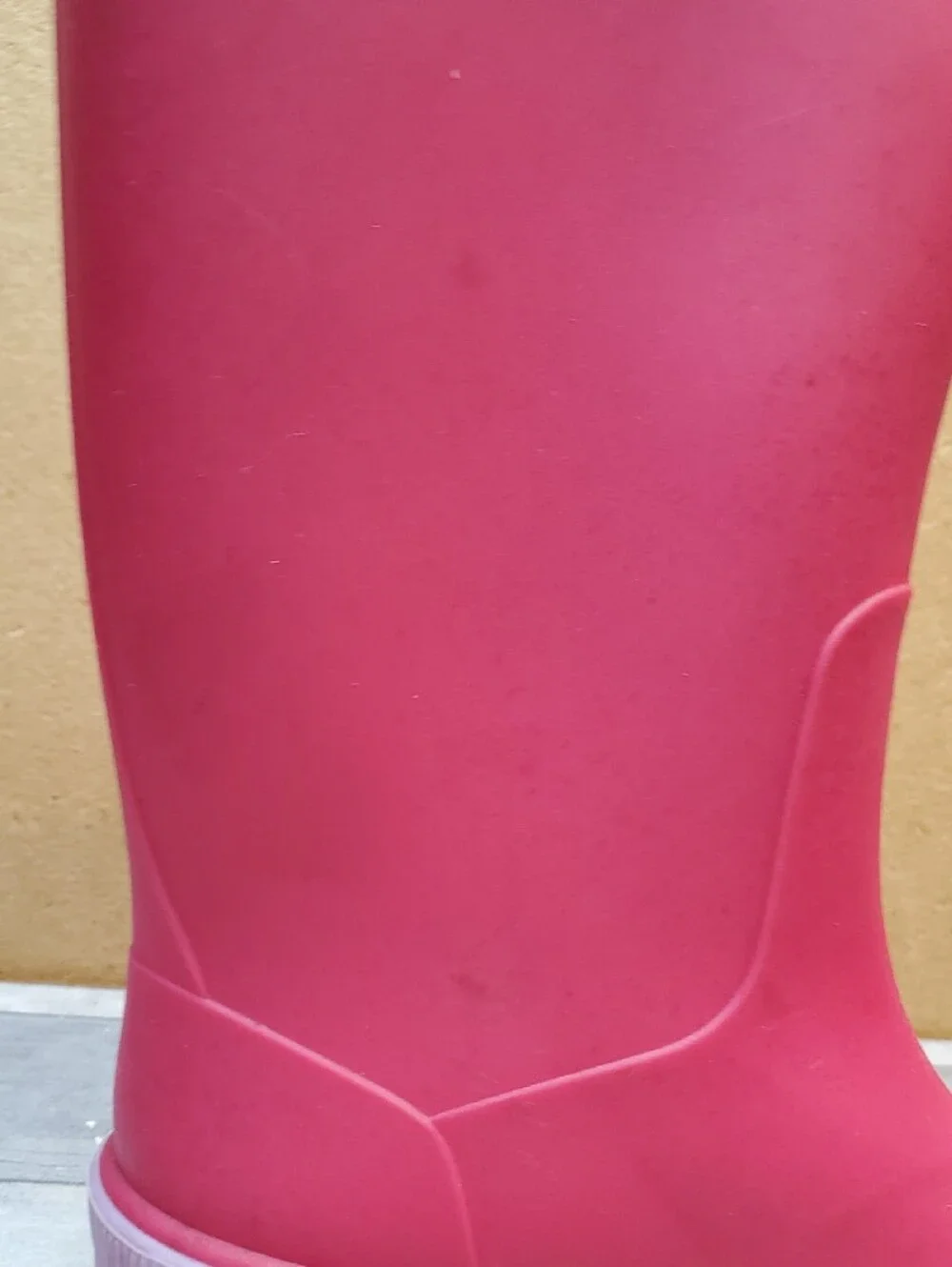 Kamik Stomp Waterproof Rose Pink Rain Boots Size 13